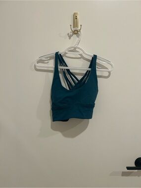 lululemon athletica Teal Strappy Sports Bra